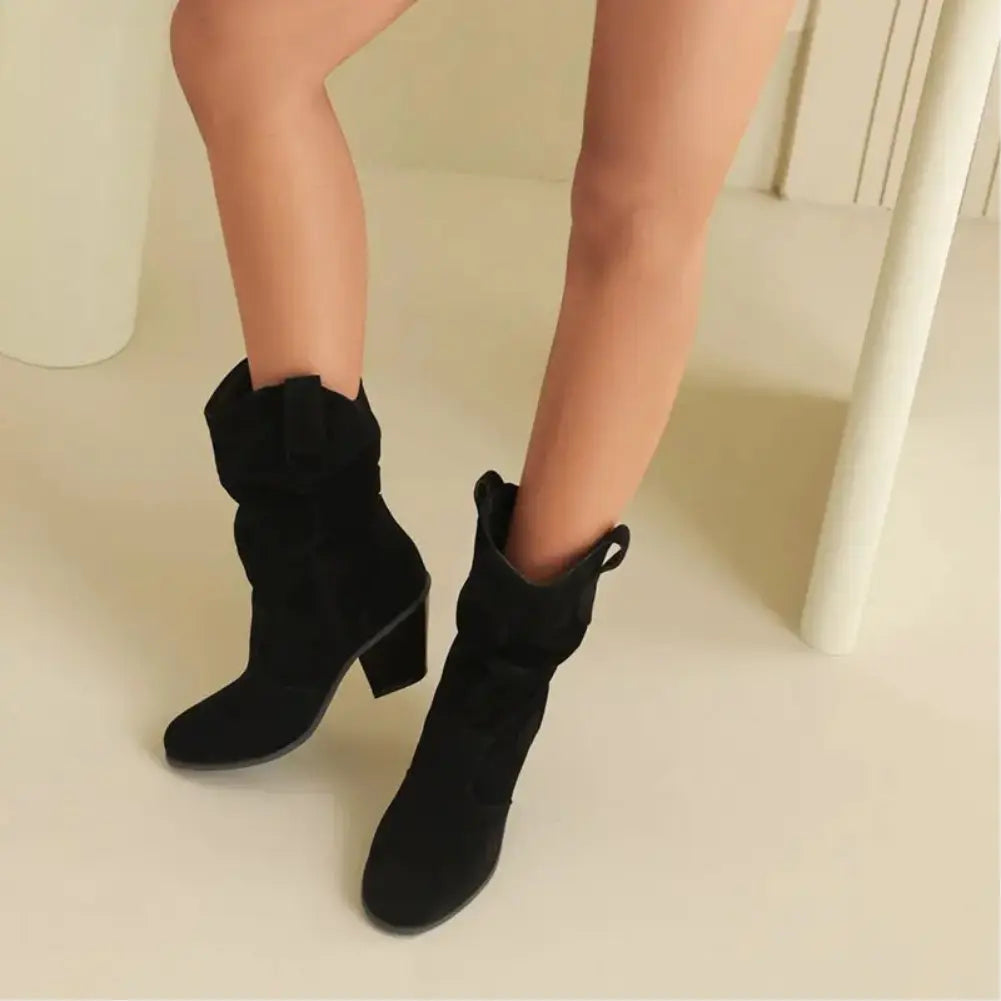 Valenzora - Western Damen Cowboystiefel im Retro-Stil