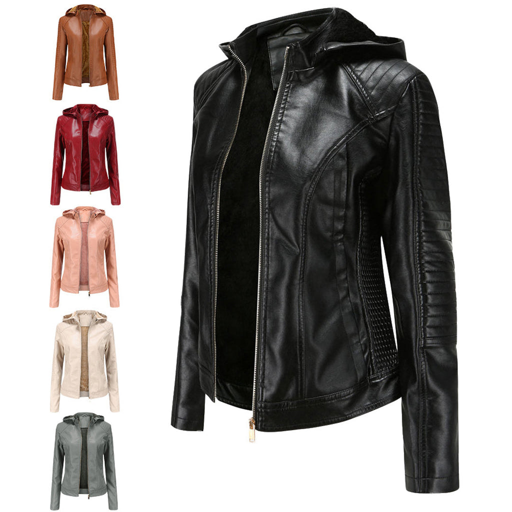 Valenzora Stilvolle Lederjacke