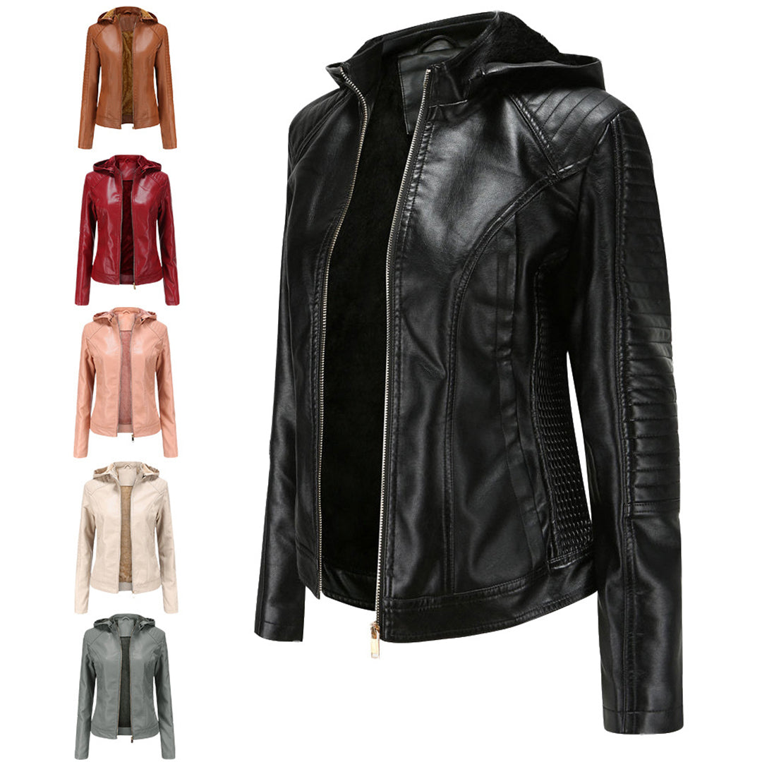 Valenzora Stilvolle Lederjacke