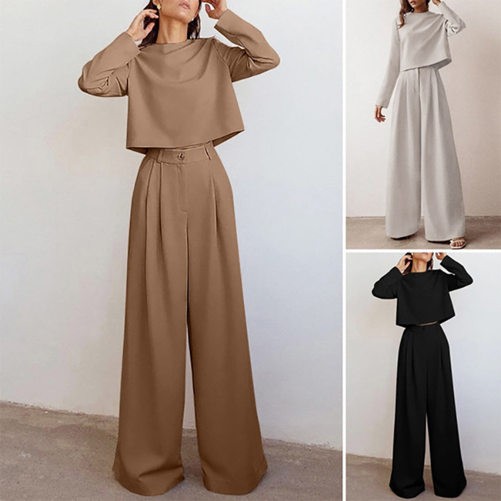 Valenzora | Long-sleeved and wide-leg trousers for women