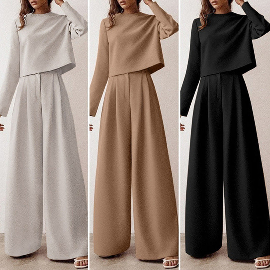 Valenzora | Long-sleeved and wide-leg trousers for women