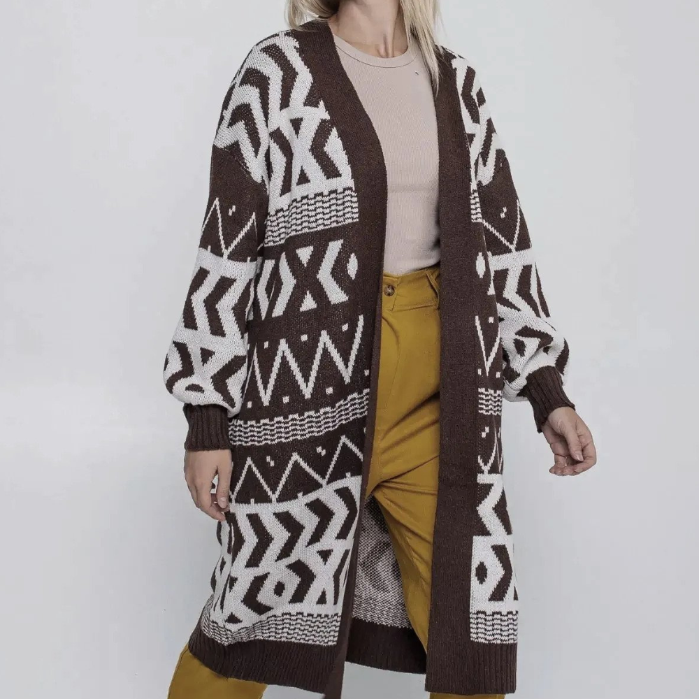 Strickjacke | Lange Strickjacke für Damen