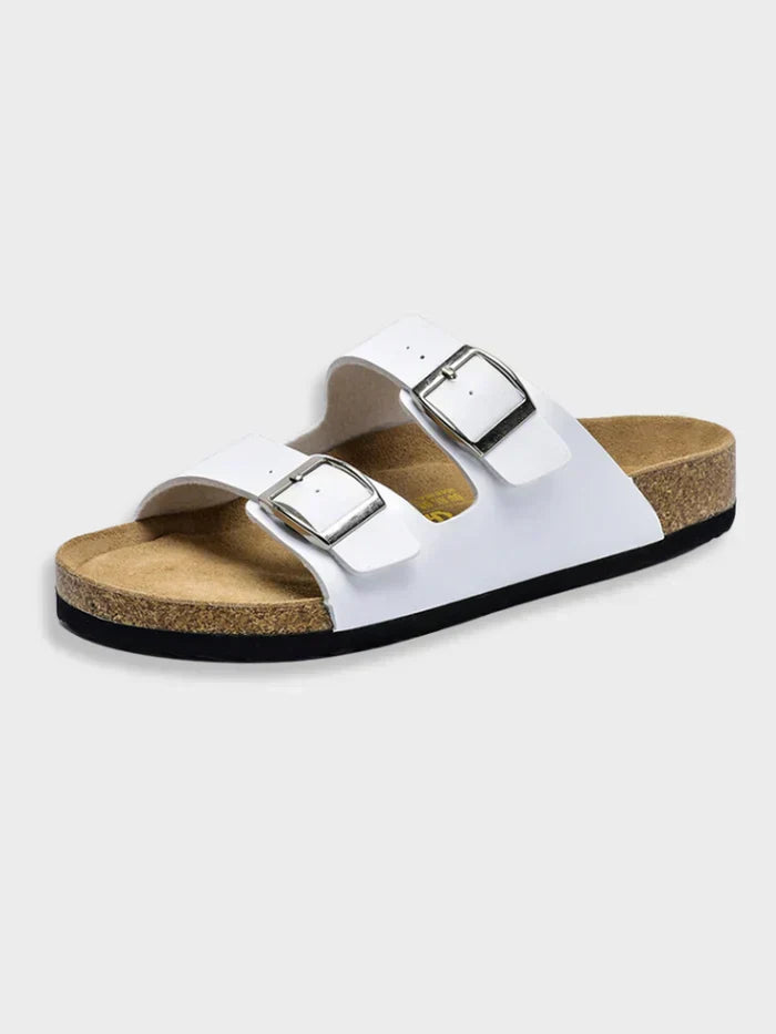 Valenzora | Lässige Leder-Riemchensandalen für Damen