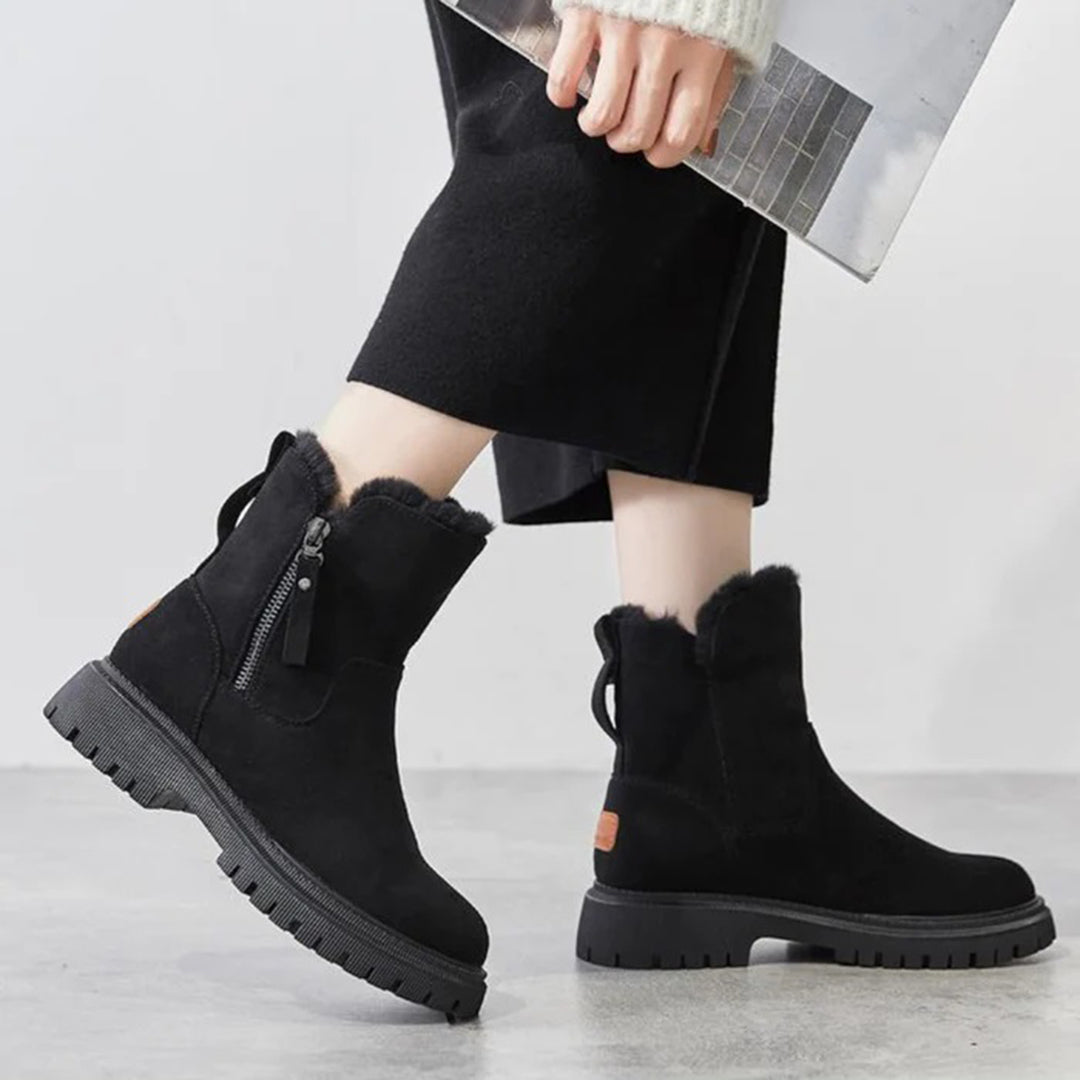 Valenzora | Ankle boots - stylish zipper design for everyday wear