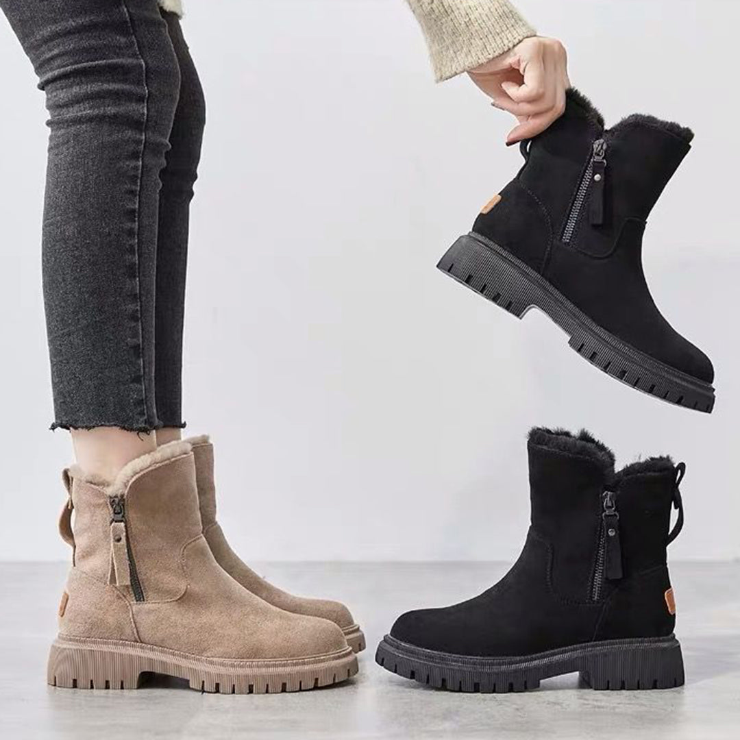Valenzora | Ankle boots - stylish zipper design for everyday wear