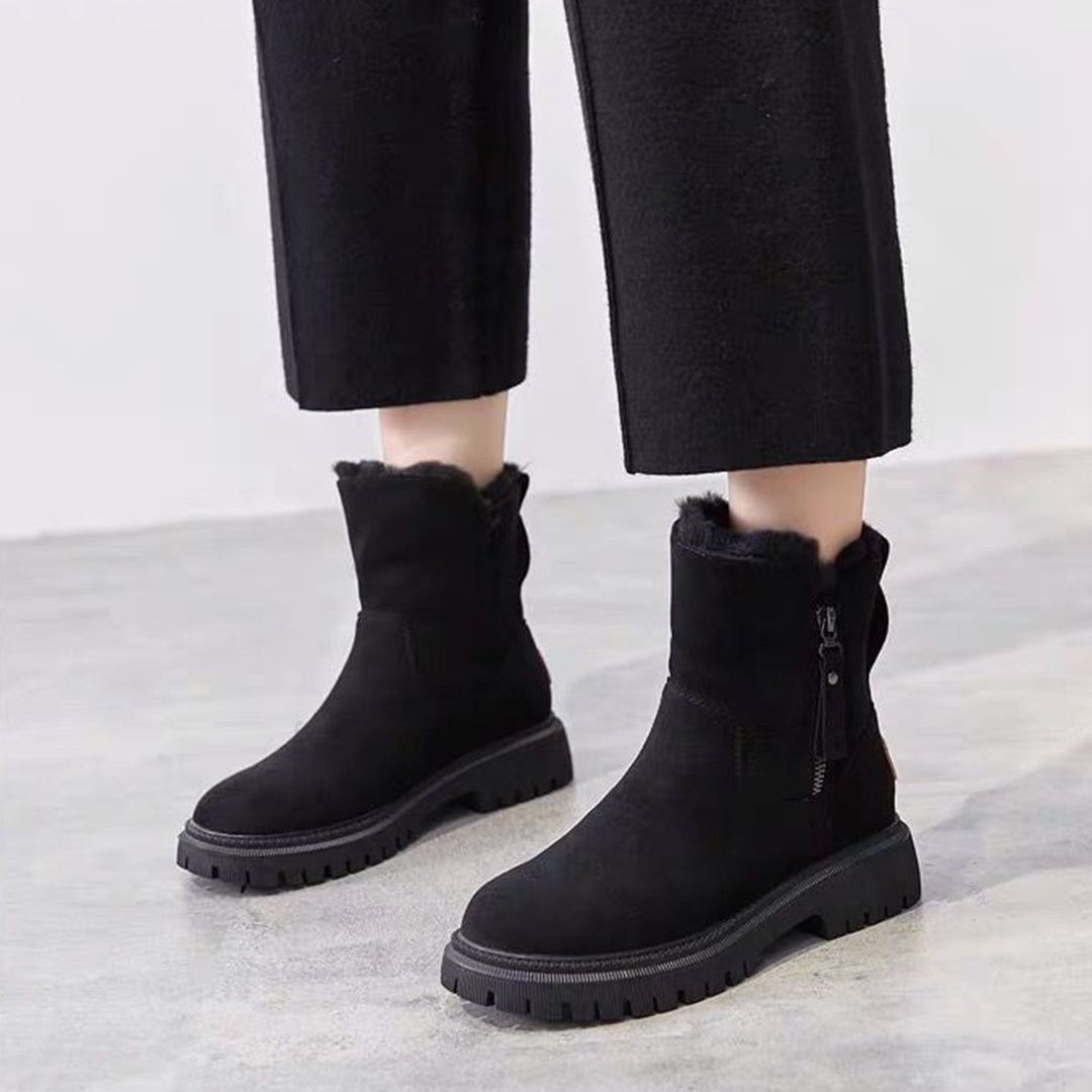 Valenzora | Ankle boots - stylish zipper design for everyday wear