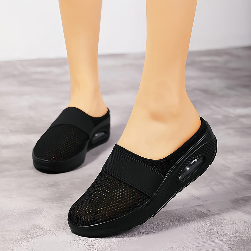 Valenzora | Mesh upper, thick sole, house shoe