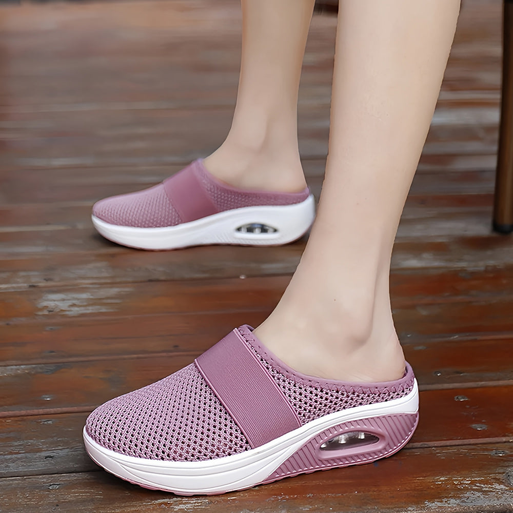 Valenzora | Mesh upper, thick sole, house shoe