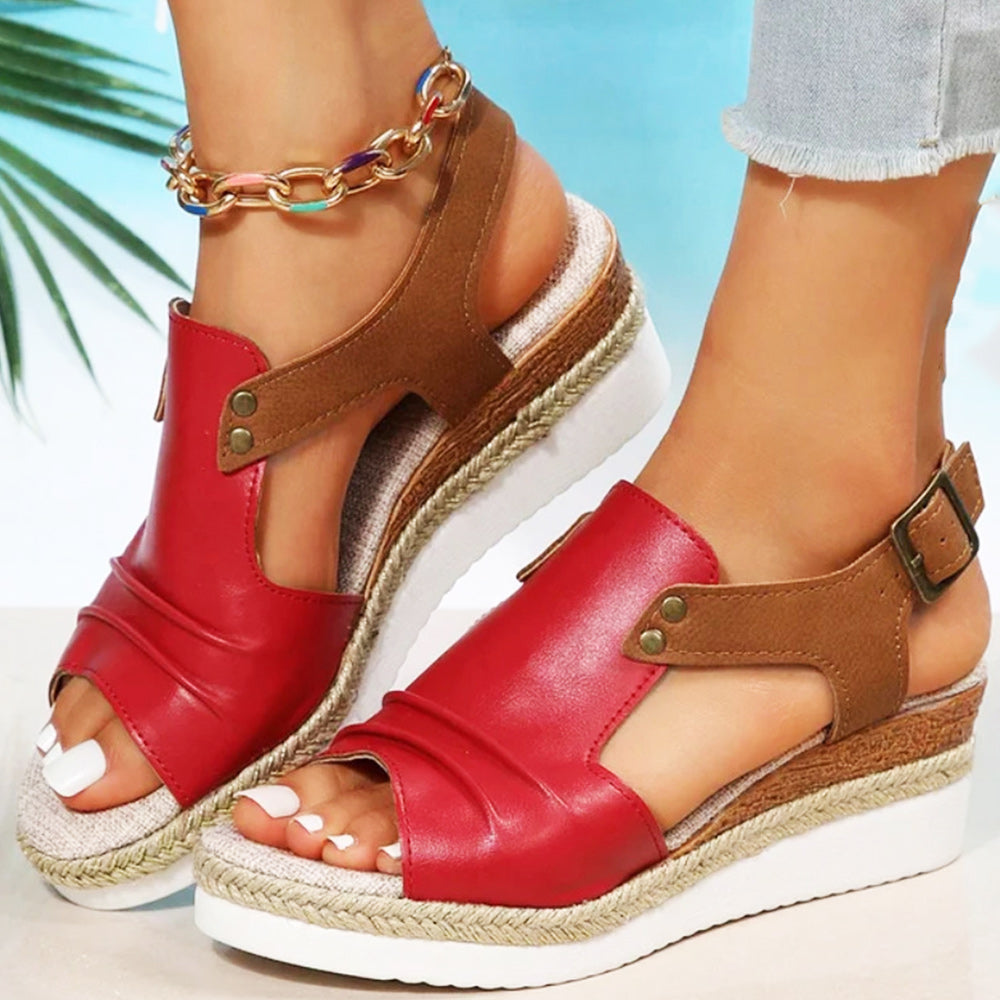 Valenzora | New casual women's sandals with thick soles and fish mouth