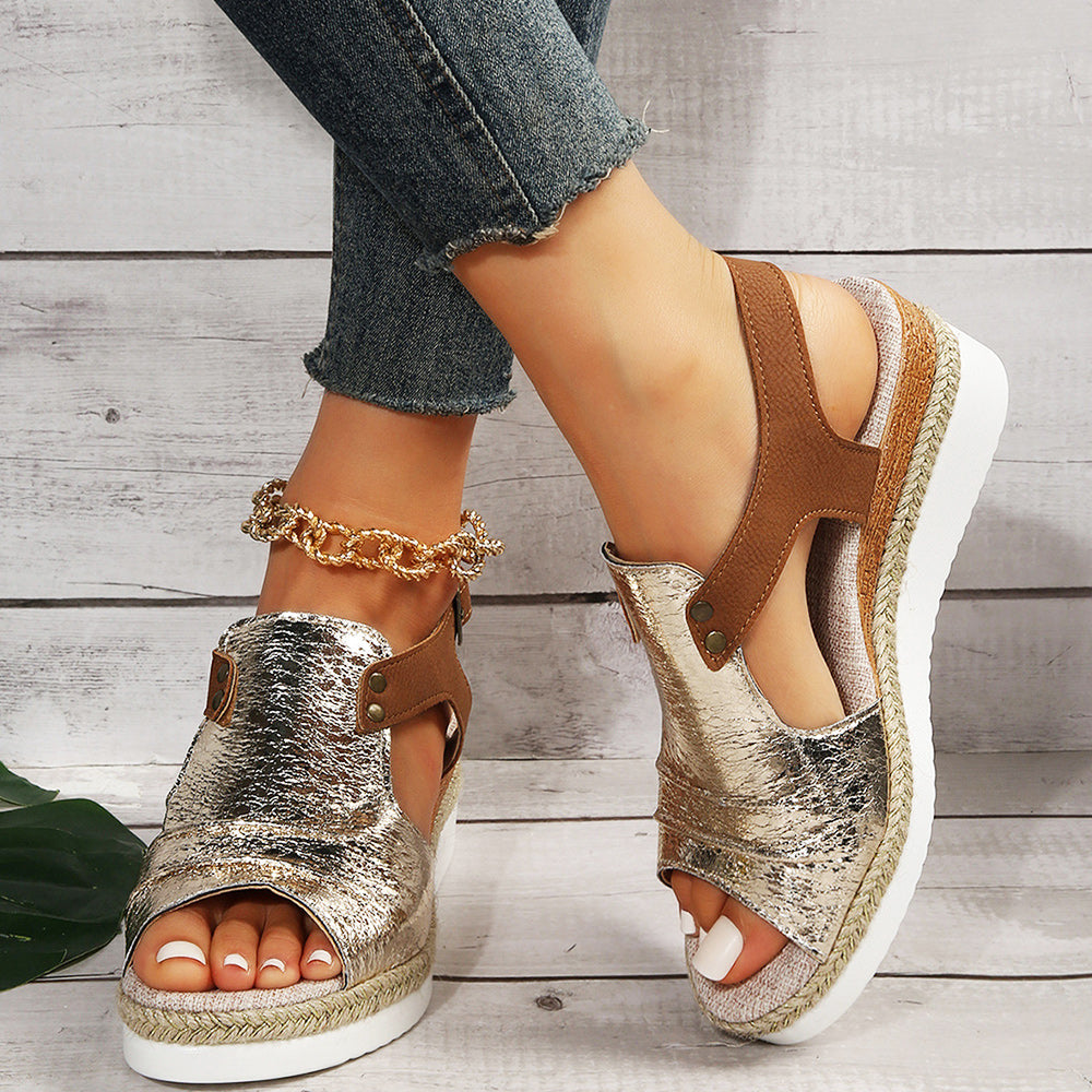 Valenzora | New casual women's sandals with thick soles and fish mouth