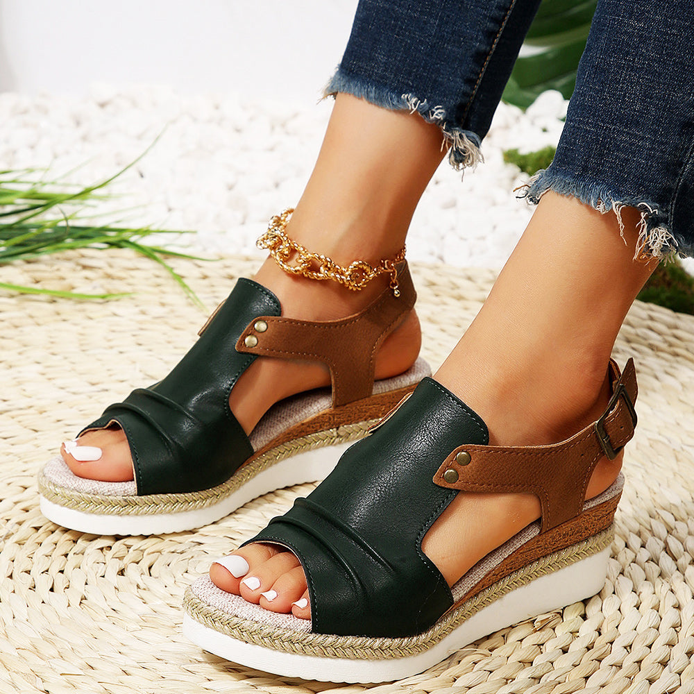 Valenzora | New casual women's sandals with thick soles and fish mouth