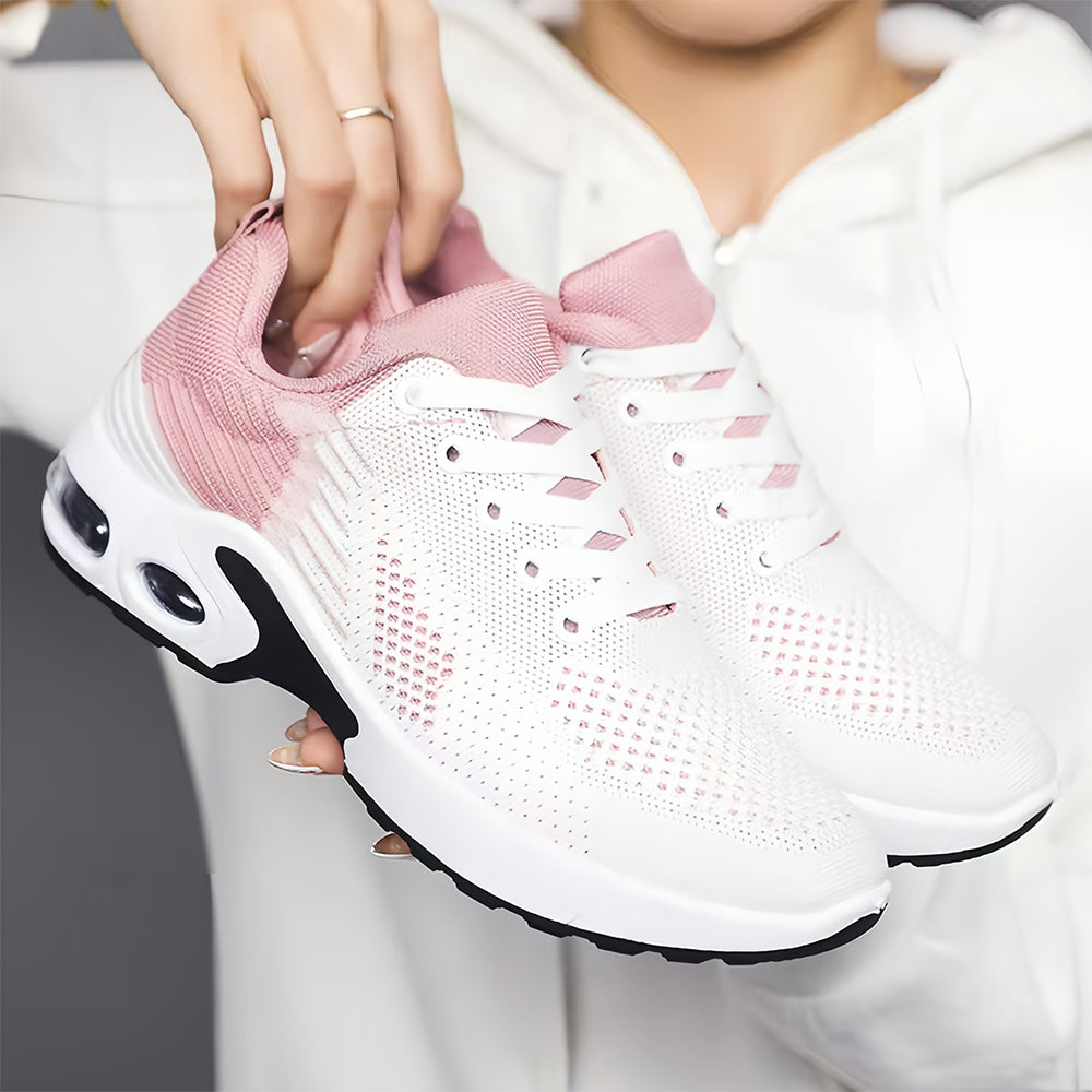 Valenzora | Damen-Sneaker mit Mesh-Farbverlauf