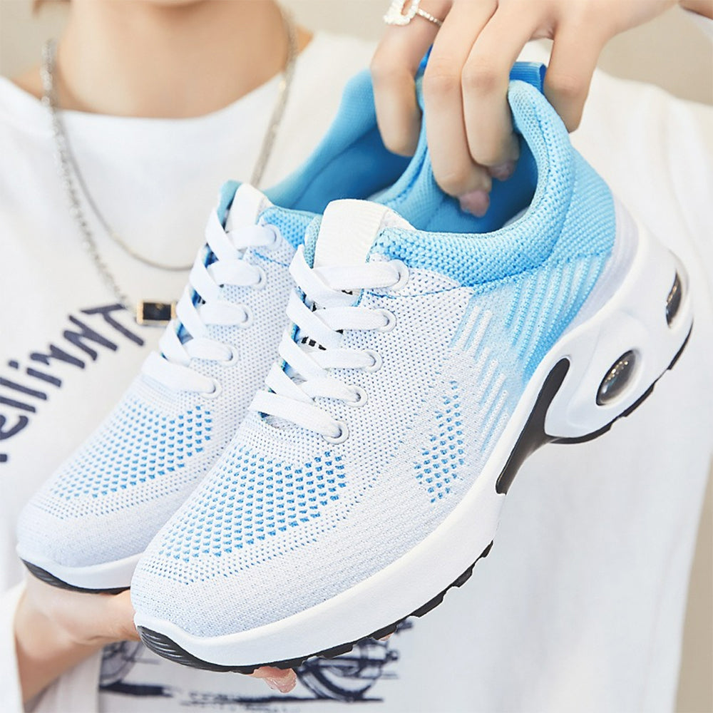 Valenzora | Damen-Sneaker mit Mesh-Farbverlauf