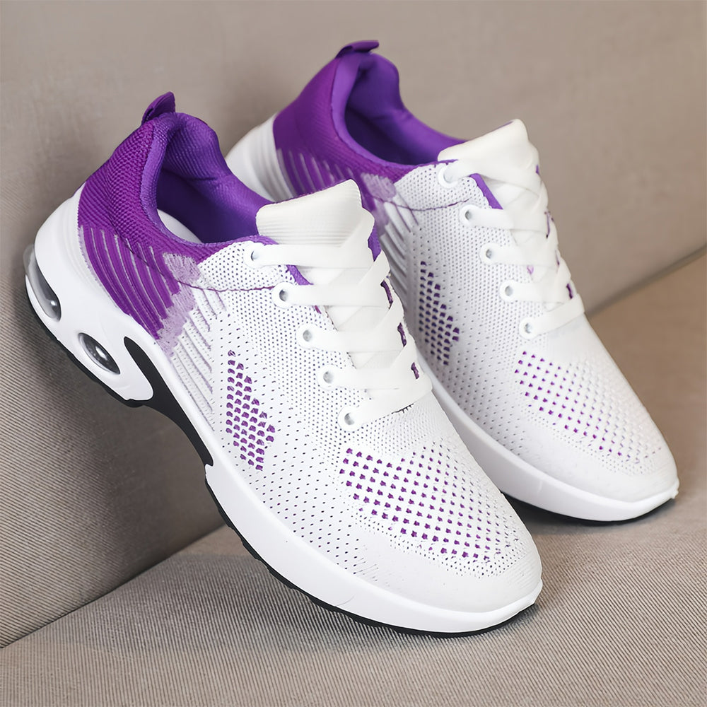 Valenzora | Damen-Sneaker mit Mesh-Farbverlauf