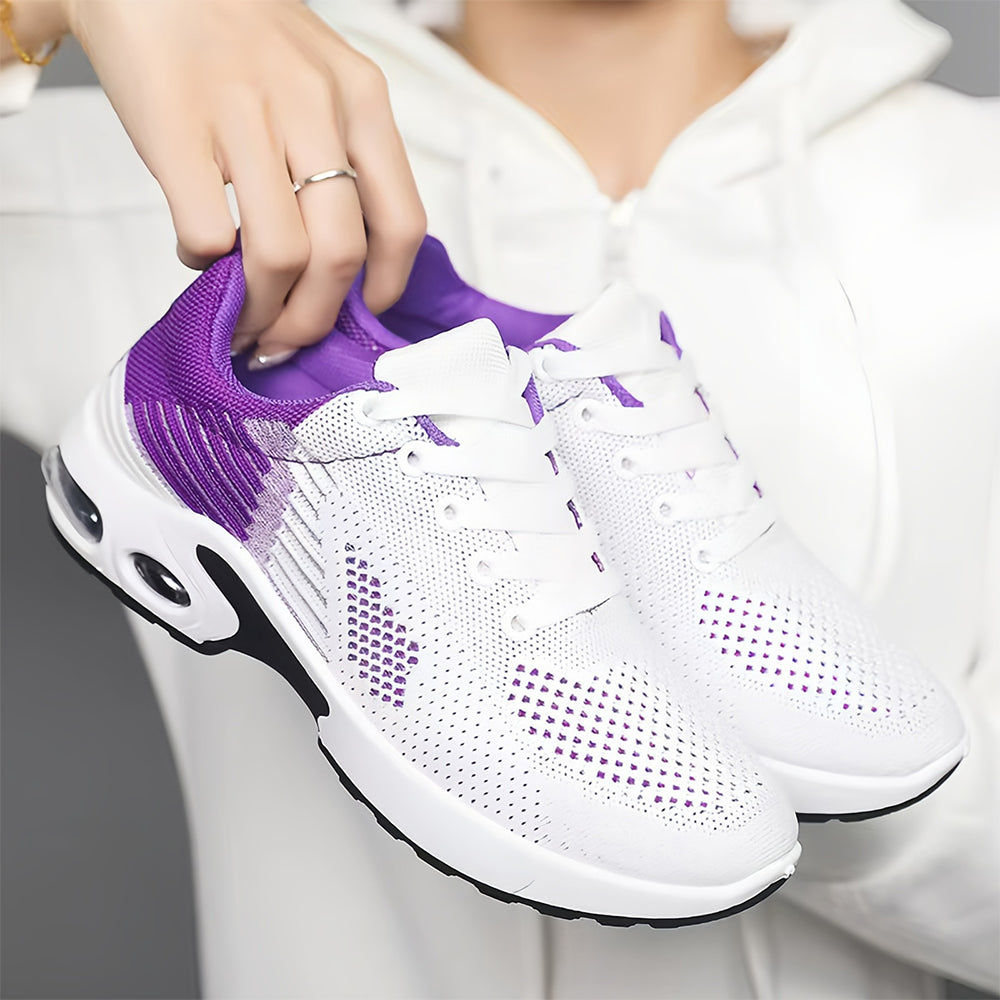 Valenzora | Damen-Sneaker mit Mesh-Farbverlauf