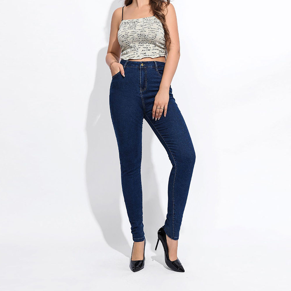 Valenzora | High-waisted, slimming, highly elastic, butt-lifting, skinny jeans