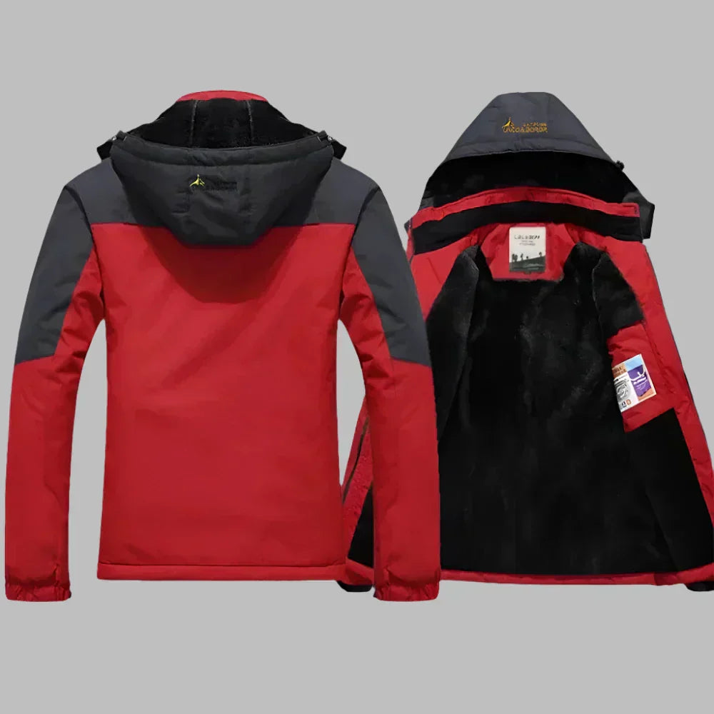 Valenzora | Wasserdichte Outdoor Winterjacke mit Fleece