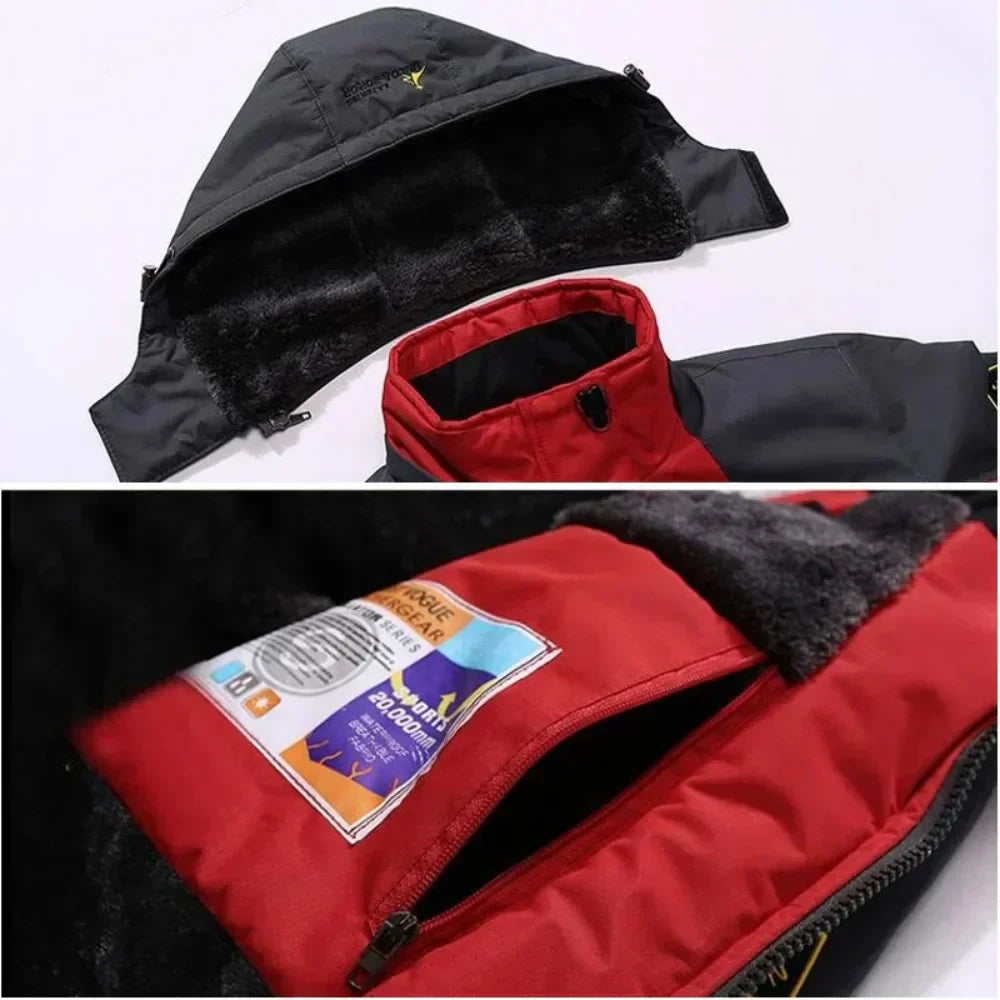 Valenzora | Wasserdichte Outdoor Winterjacke mit Fleece