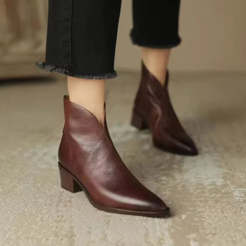Valenzora | Damen-Lederstiefel