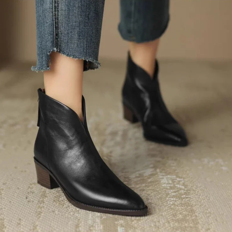 Valenzora | Damen-Lederstiefel