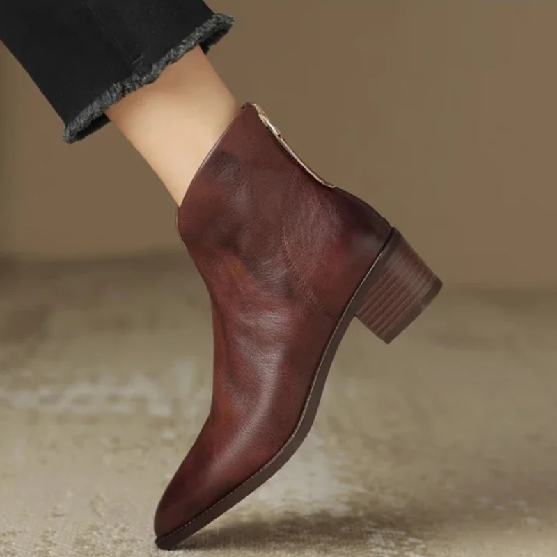 Valenzora | Damen-Lederstiefel
