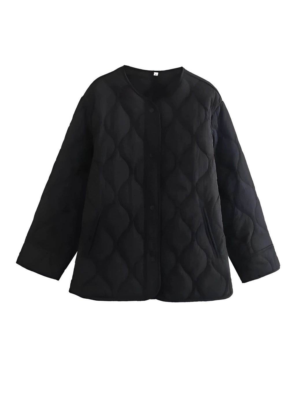 Valenzora | Warm round neck long sleeve jacket