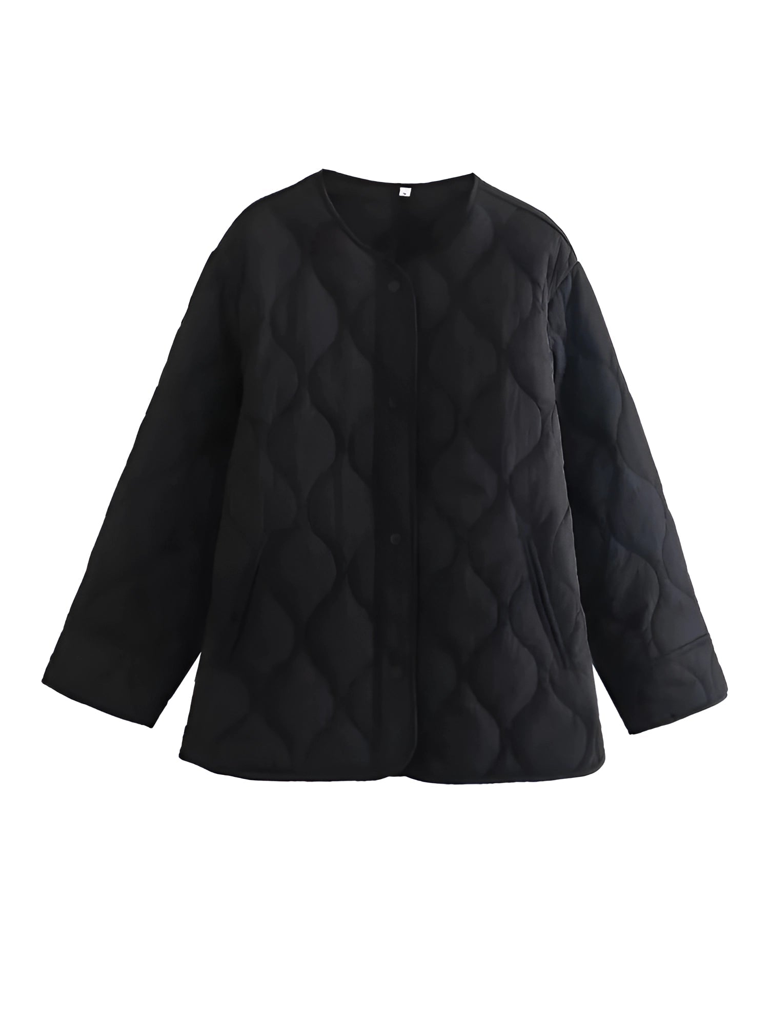 Valenzora | Warm round neck long sleeve jacket