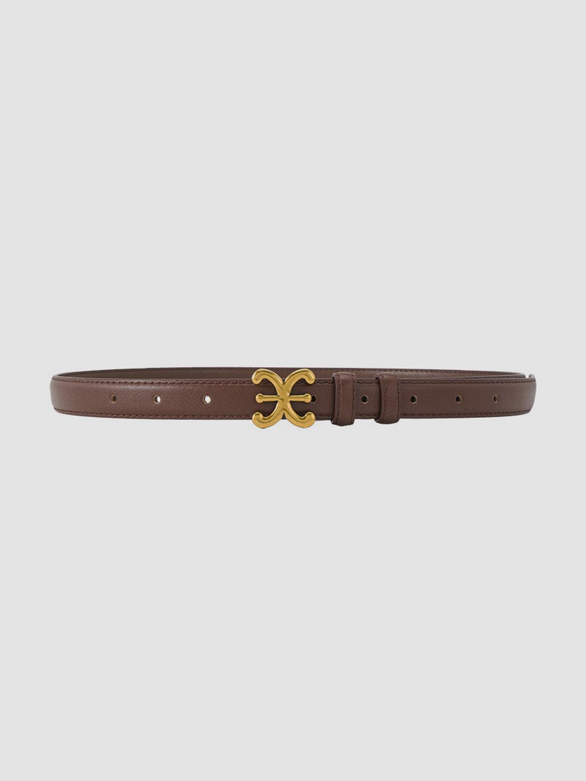 Valenzora | Colorful polyurethane belts with regular fit and 102cm length