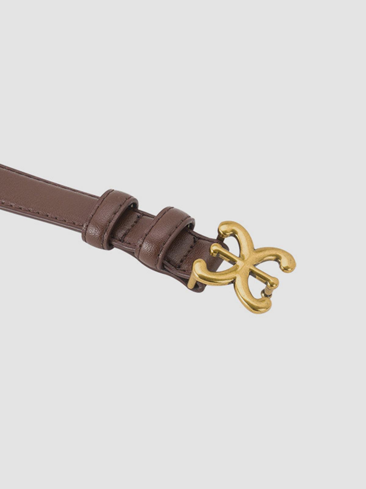 Valenzora | Colorful polyurethane belts with regular fit and 102cm length