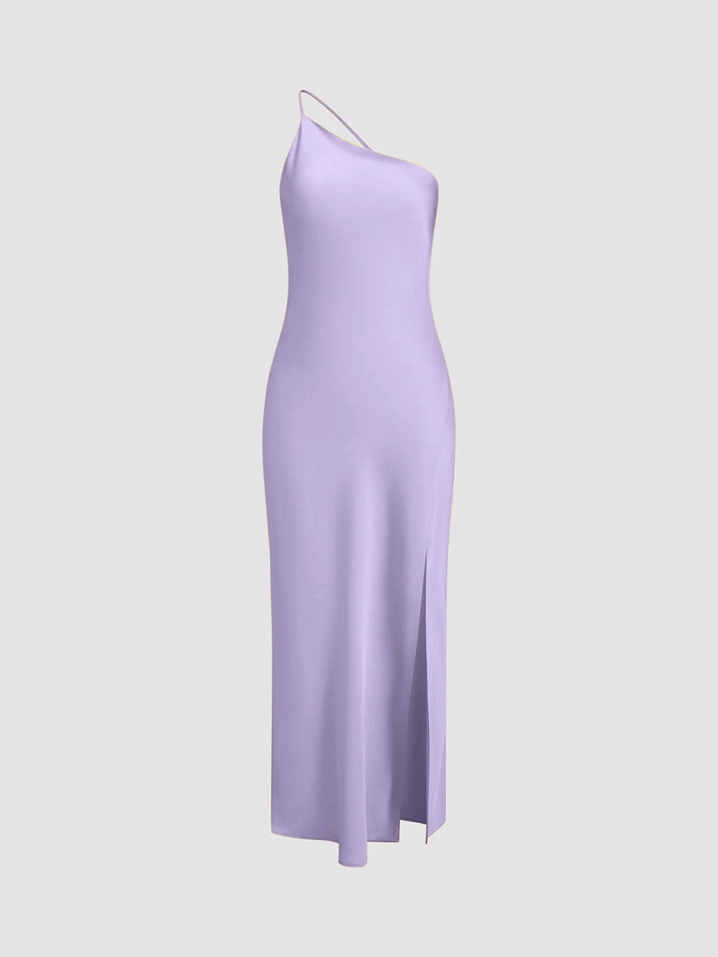 Valenzora | Satin Maxi Dress with Open Back