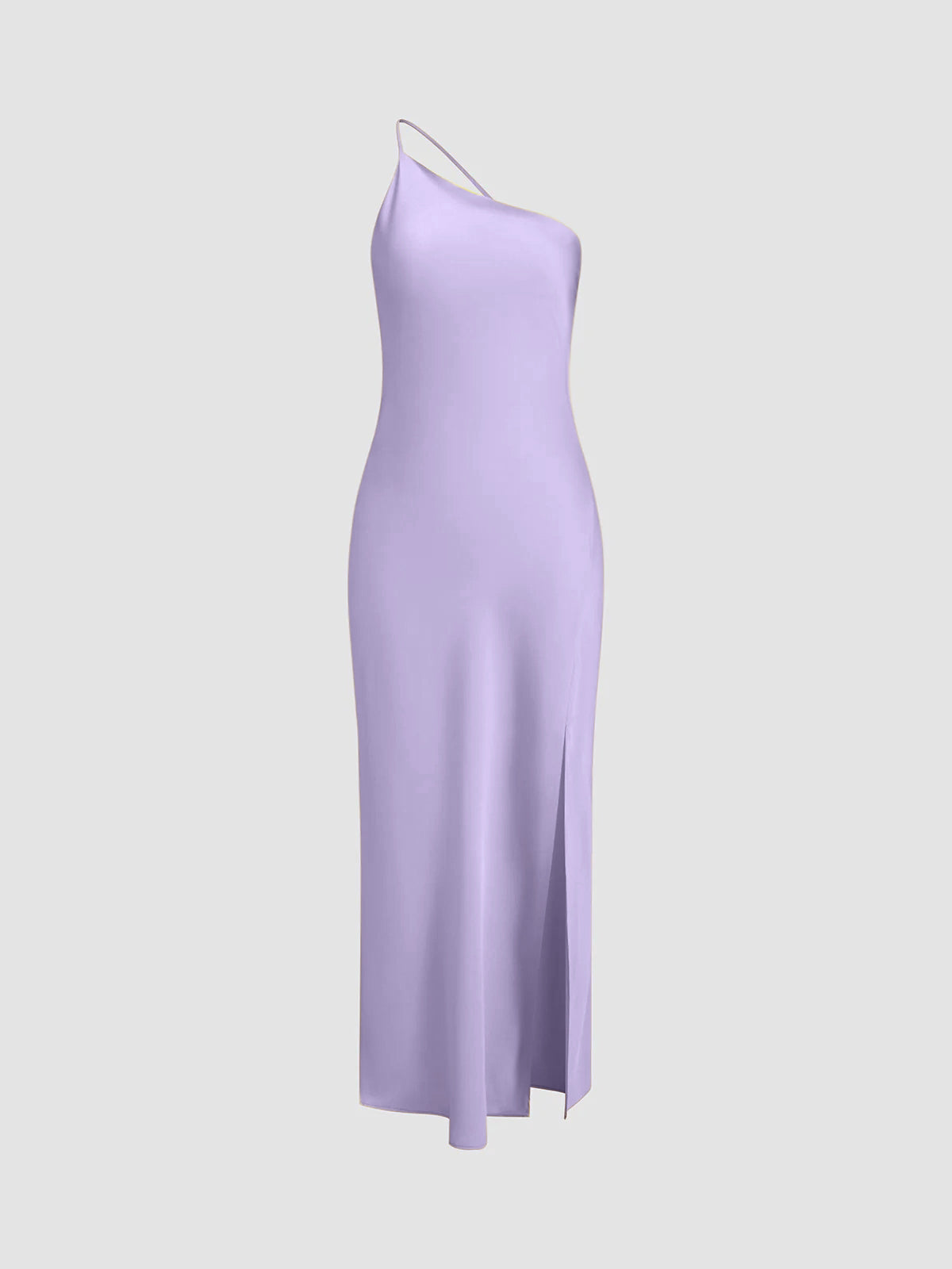 Valenzora | Satin Maxi Dress with Open Back