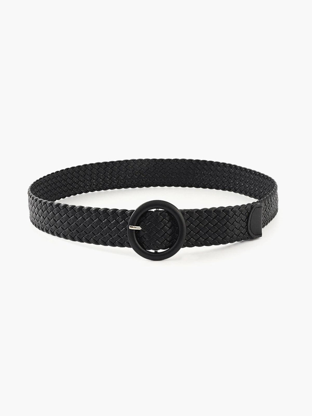 Valenzora | Braided polyurethane belt with regular fit