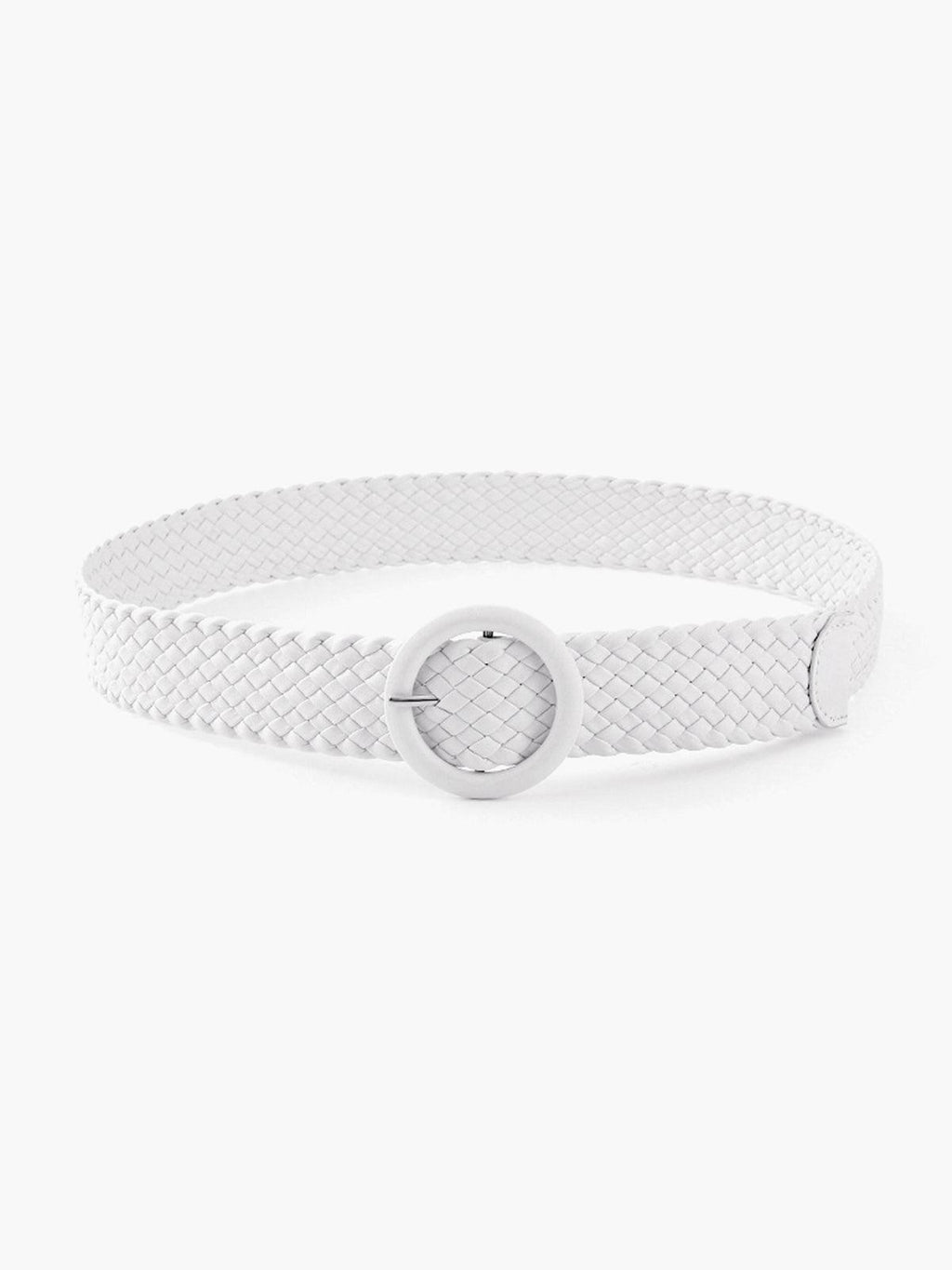 Valenzora | Braided polyurethane belt with regular fit