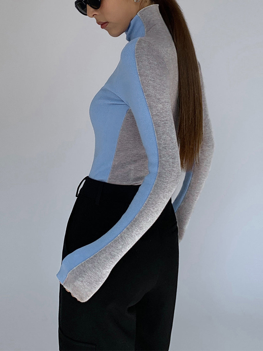 Valenzora | Damen Rollkragenpullover mit langen Ärmeln