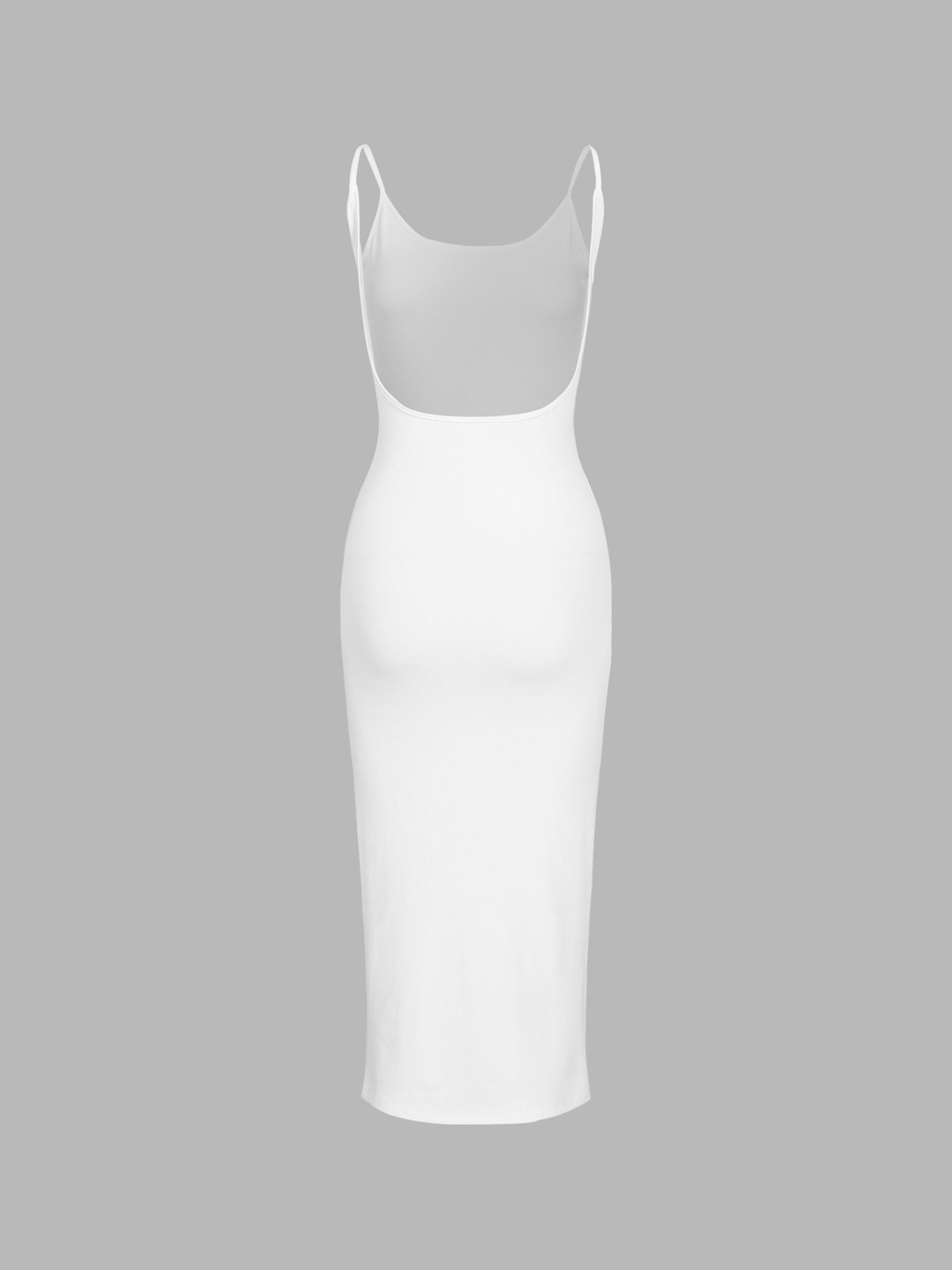 Valenzora | Classic Open Back Midi Dress