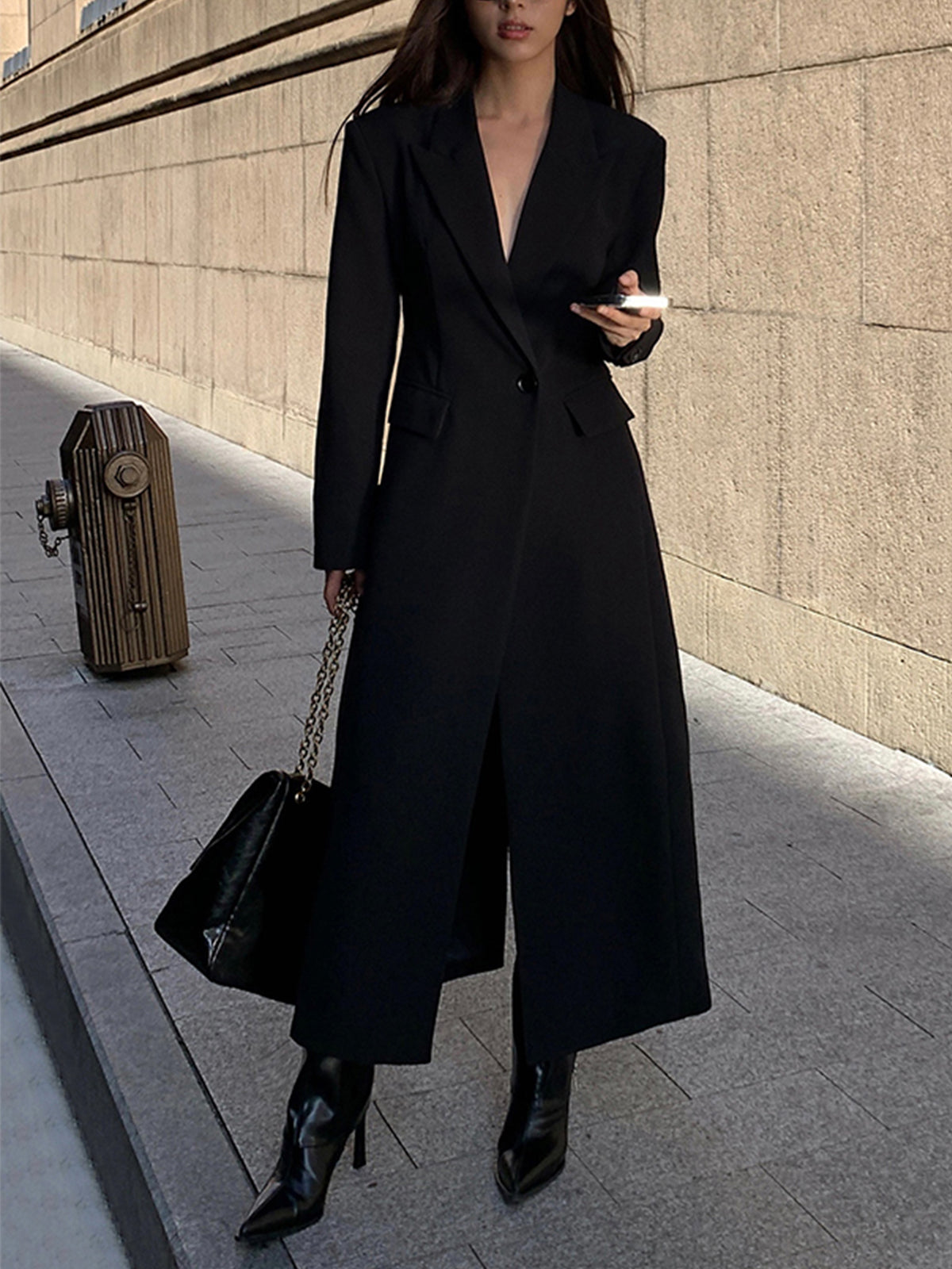 Valenzora | Long Trench Coat