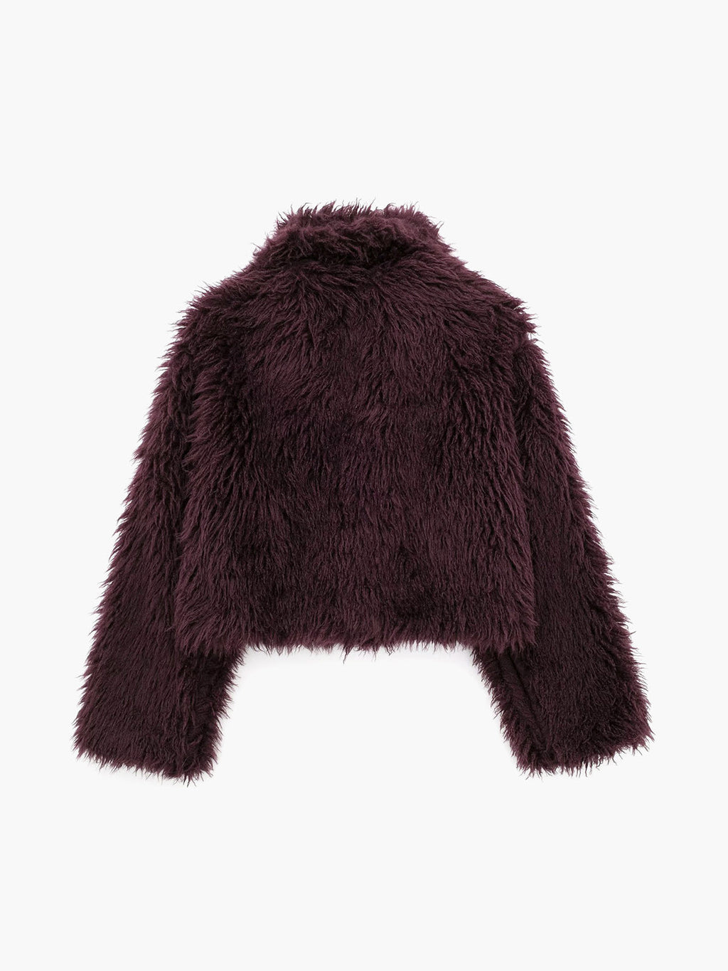 Valenzora | Fluffy faux fur short jacket