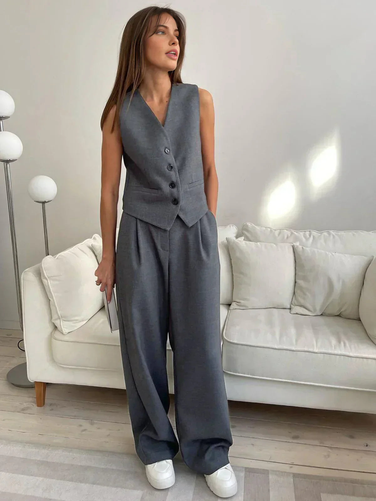 Valenzora | Style Vest & Trousers Matching Suit