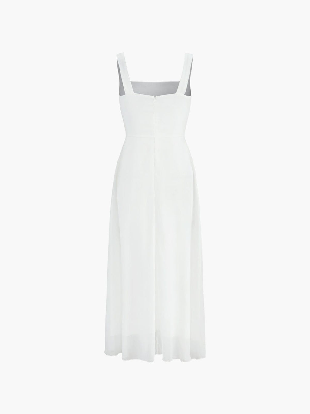 Valenzora | Elegant A-line midi dress. Timeless sophistication.