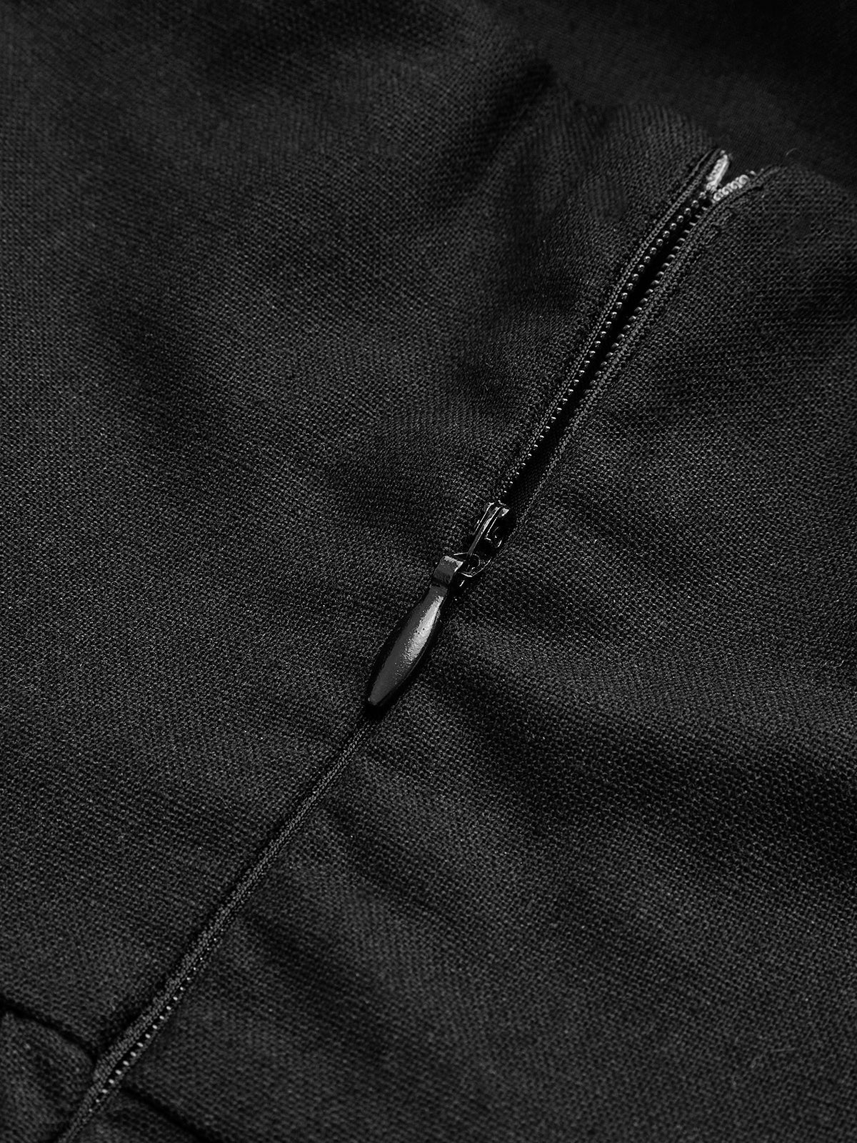 Valenzora | Trägerloses A-Linien-Maxikleid aus Baumwolle & Leinen