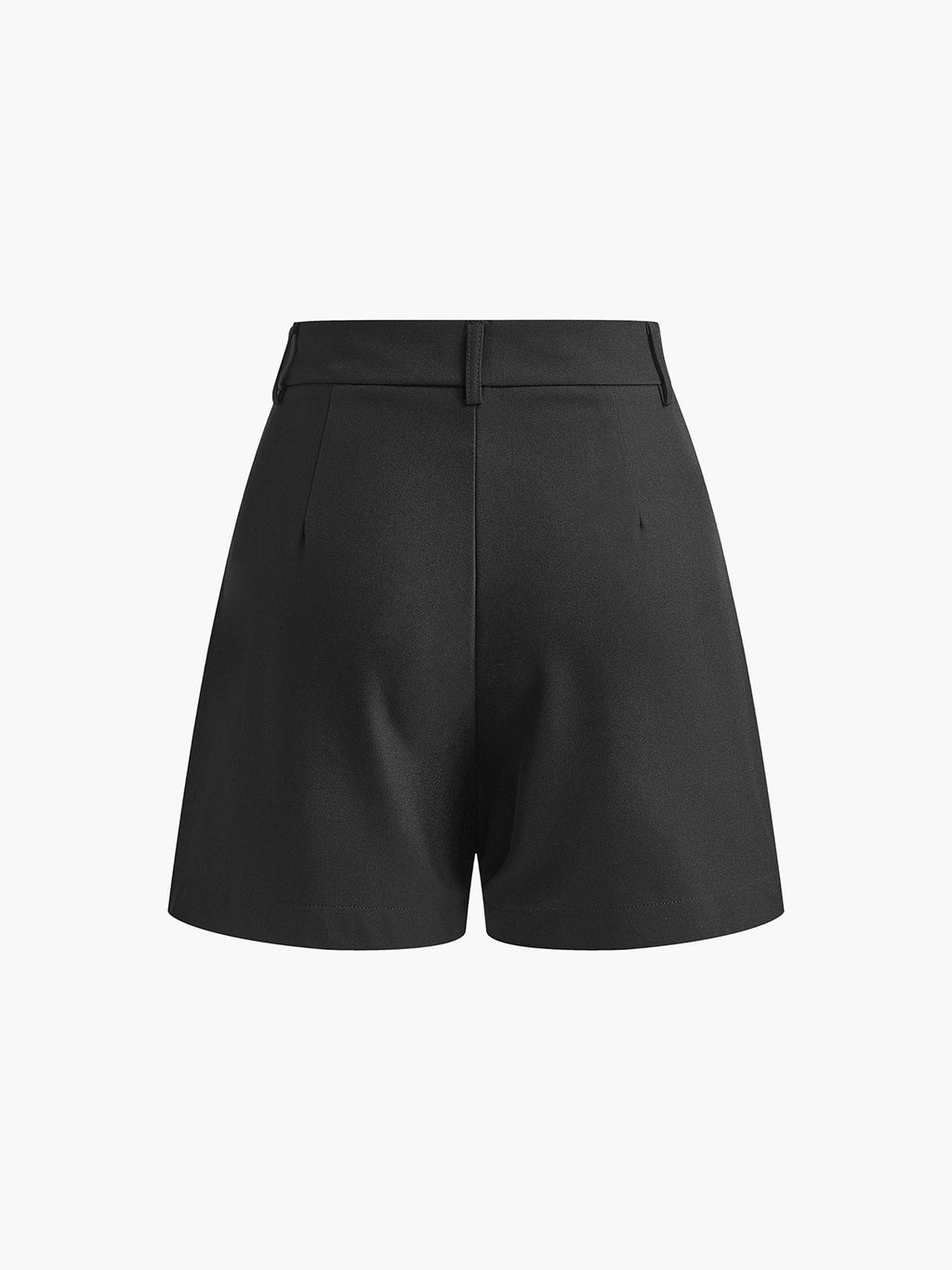 Valenzora | Semi-Transparent Mid-Waisted Shorts Without Belt