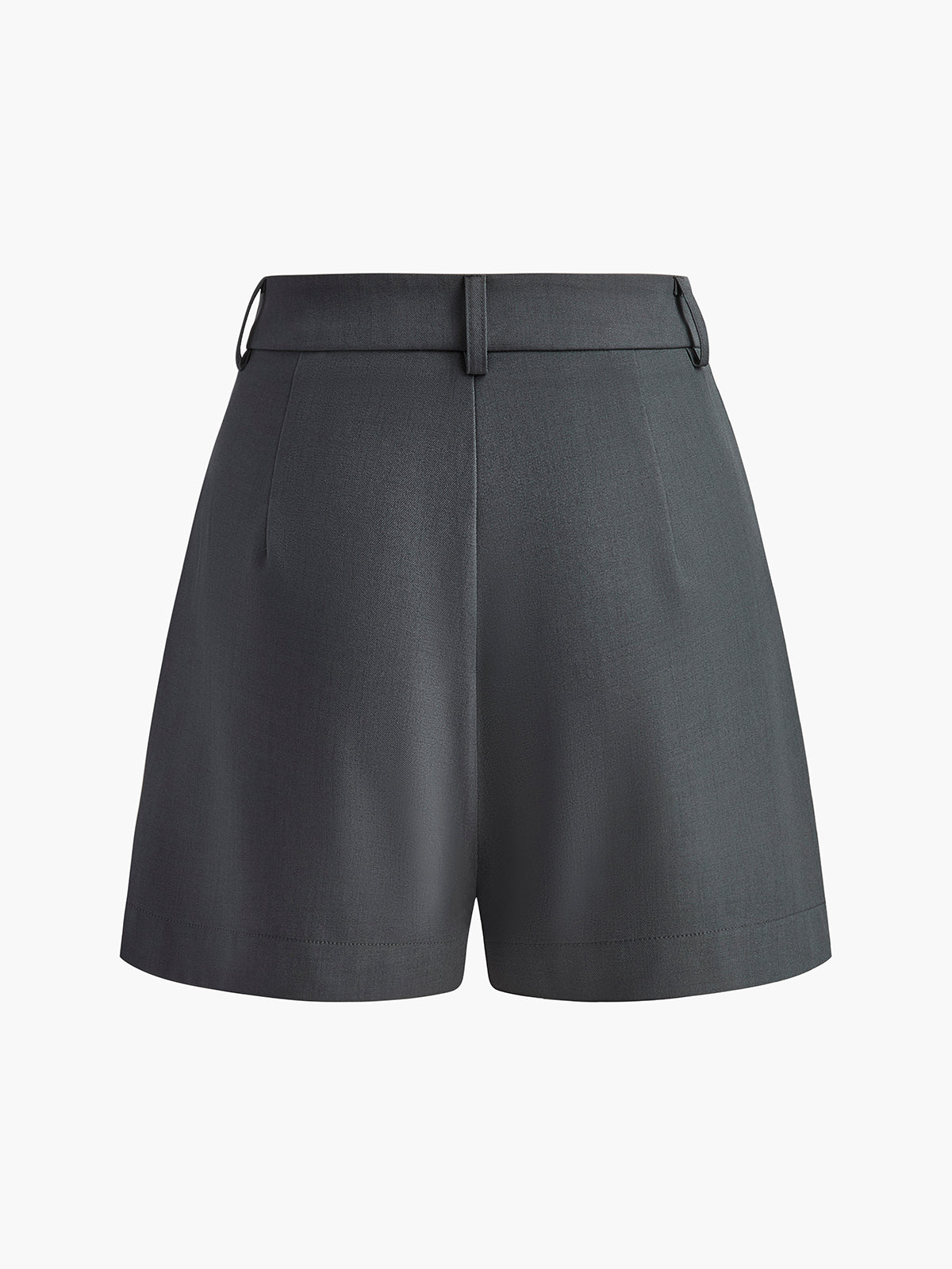 Valenzora | Semi-Transparent Mid-Waisted Shorts Without Belt