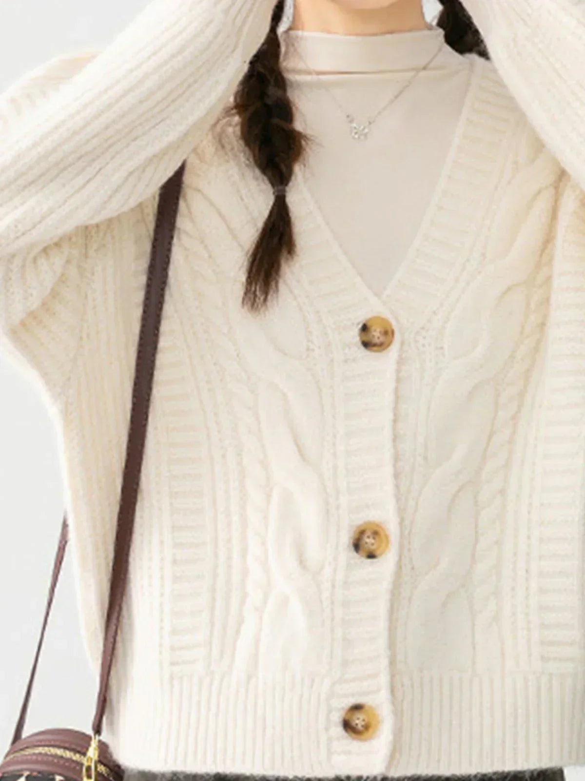 Valenzora | Mechanismus-Kabelstrickjacke