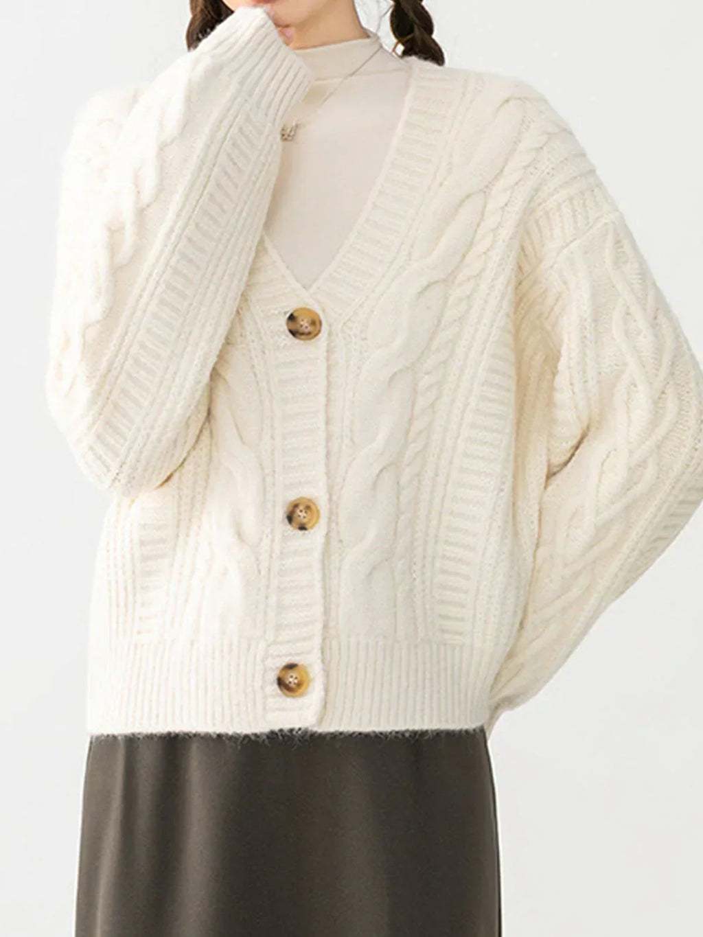 Valenzora | Mechanismus-Kabelstrickjacke
