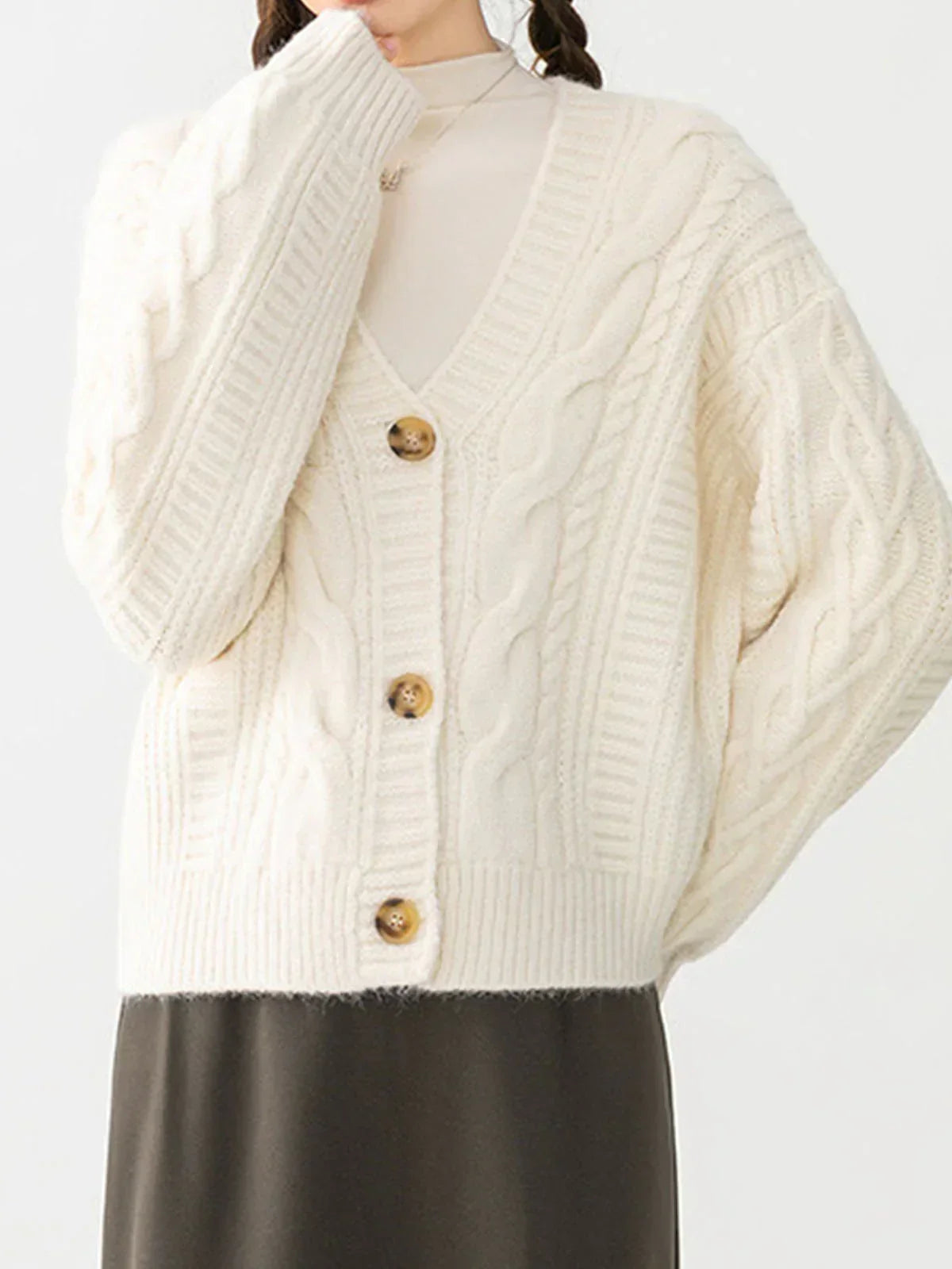Valenzora | Mechanismus-Kabelstrickjacke