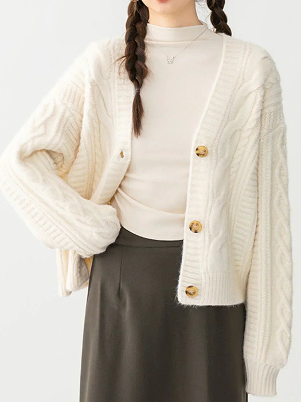 Valenzora | Mechanismus-Kabelstrickjacke