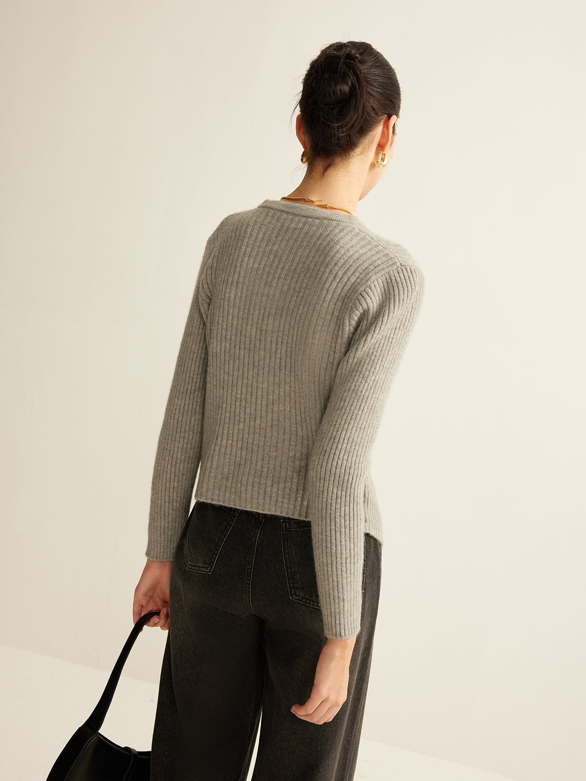 Valenzora | Damen Strickjacke mit Knöpfen