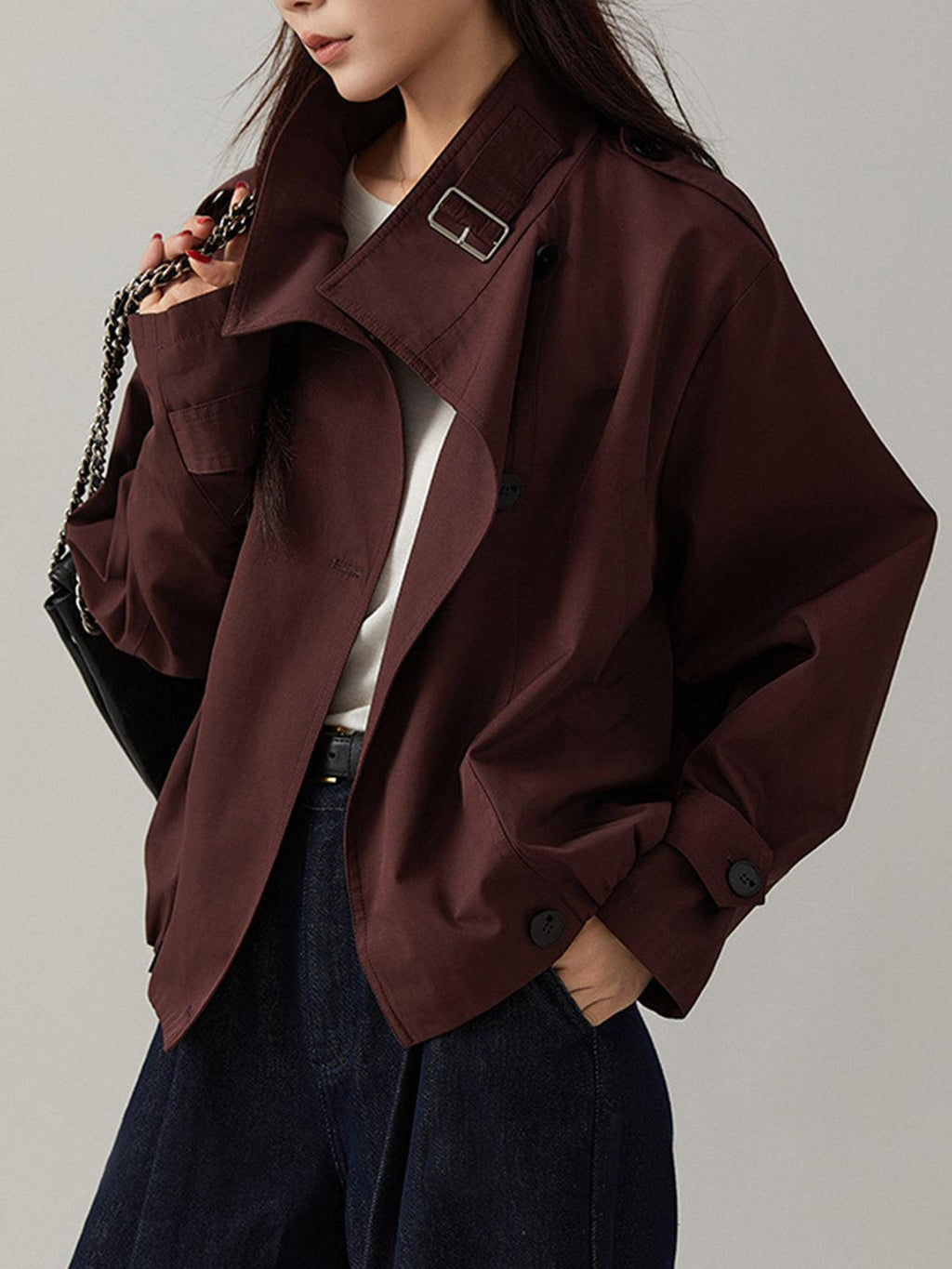 Valenzora | Vintage lockerer Trenchcoat