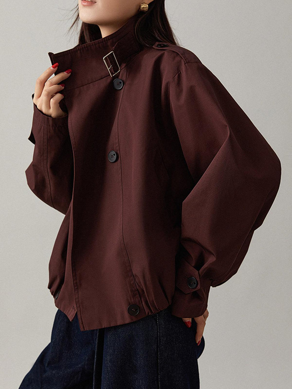 Valenzora | Vintage lockerer Trenchcoat