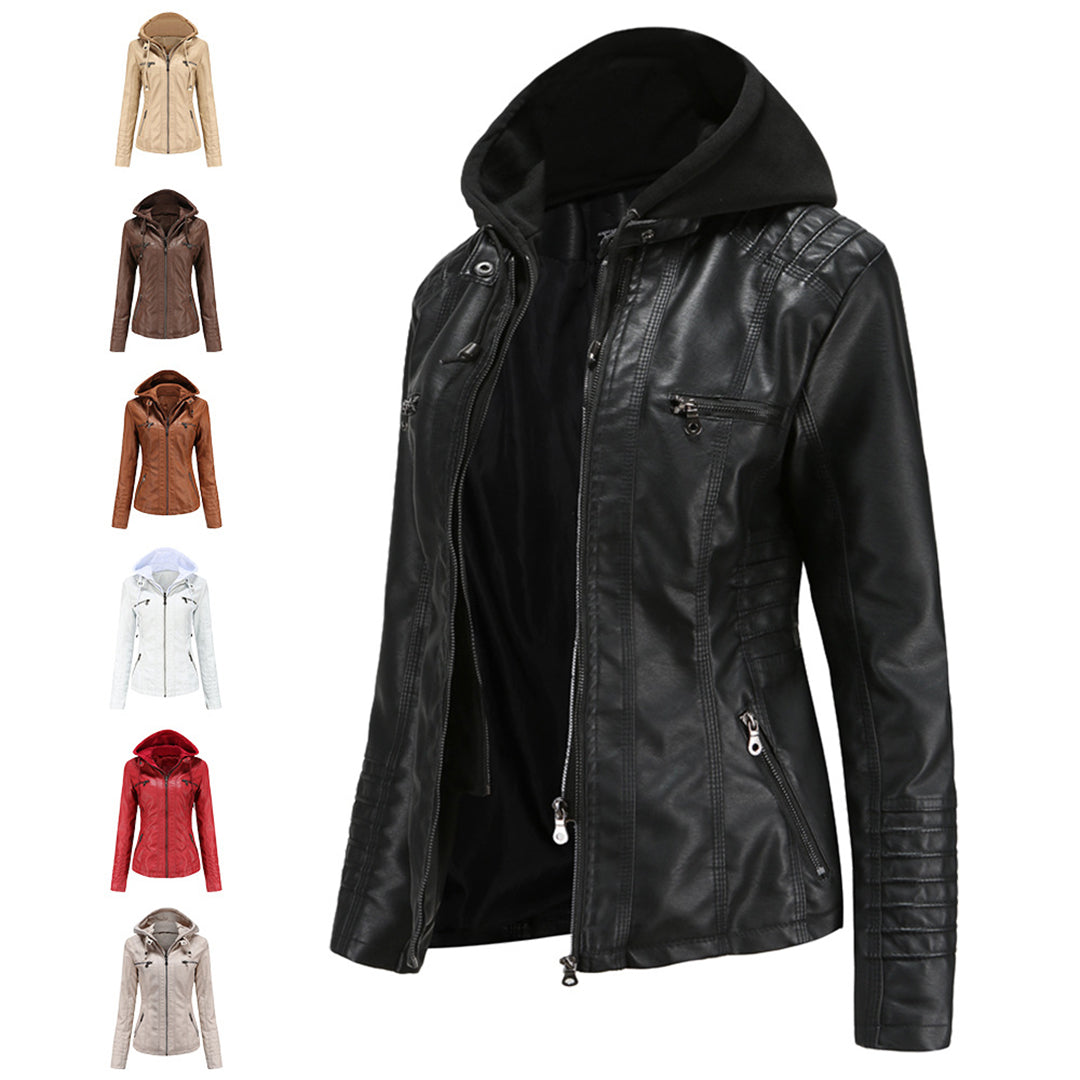 Valenzora | Damen Lederjacke